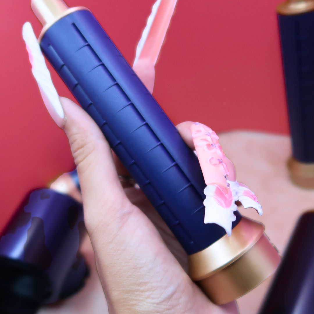 💇‍♀️ Set Coiffure 5-en-1 "AirGlam" – Sèche, Lisse, Boucle & Volume