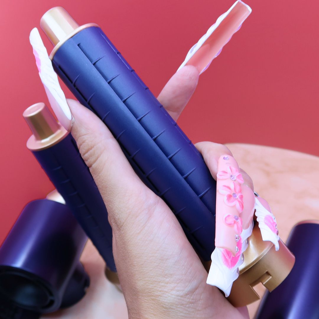 💇‍♀️ Set Coiffure 5-en-1 "AirGlam" – Sèche, Lisse, Boucle & Volume