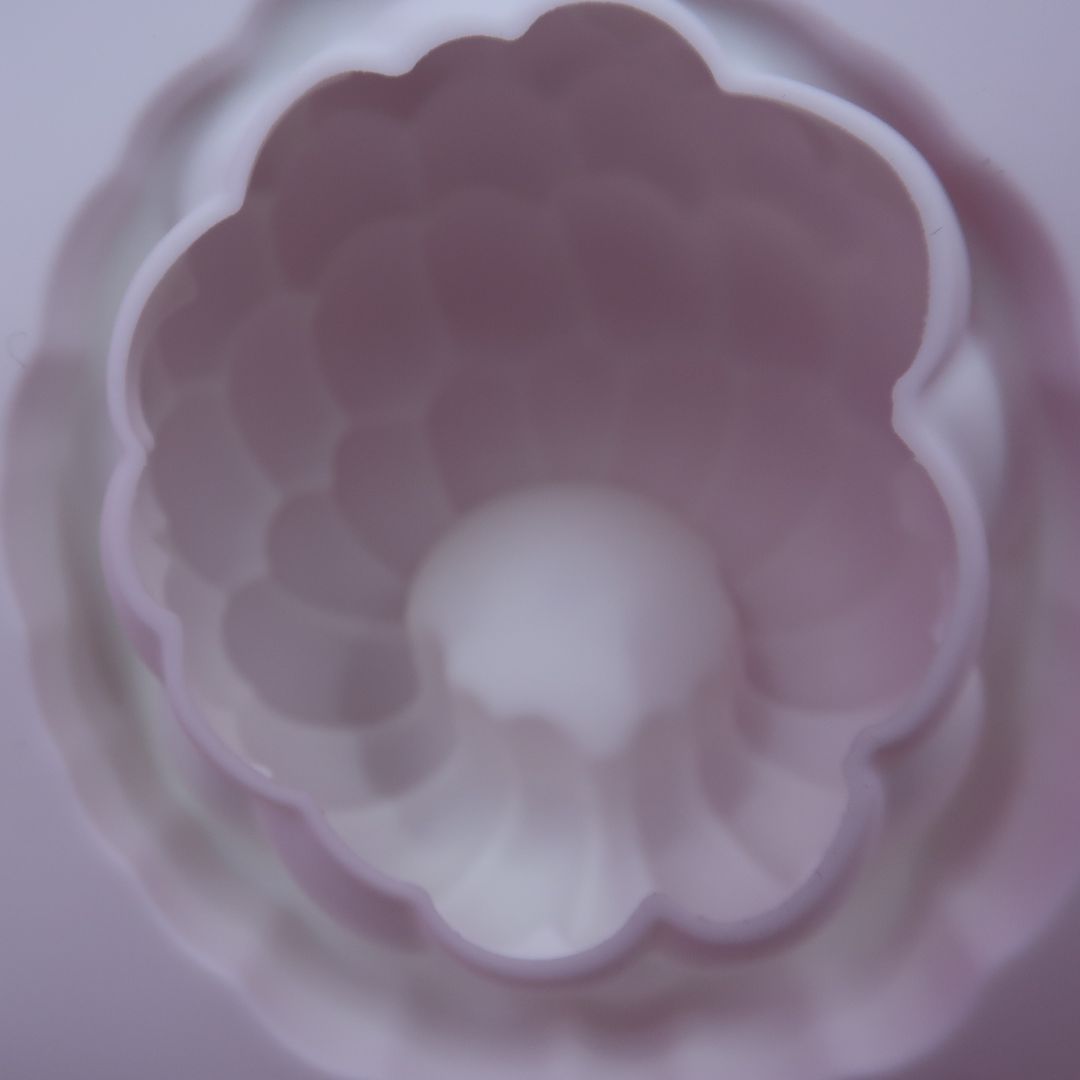 🍰 Moule Silicone Trompe-l'œil Framboise – Set 6 pièces