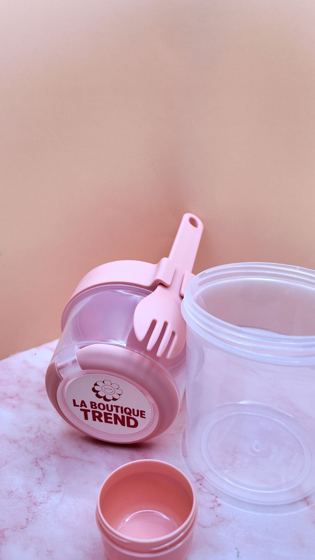 🥗 Pot à Salade — Édition Pretty Pink