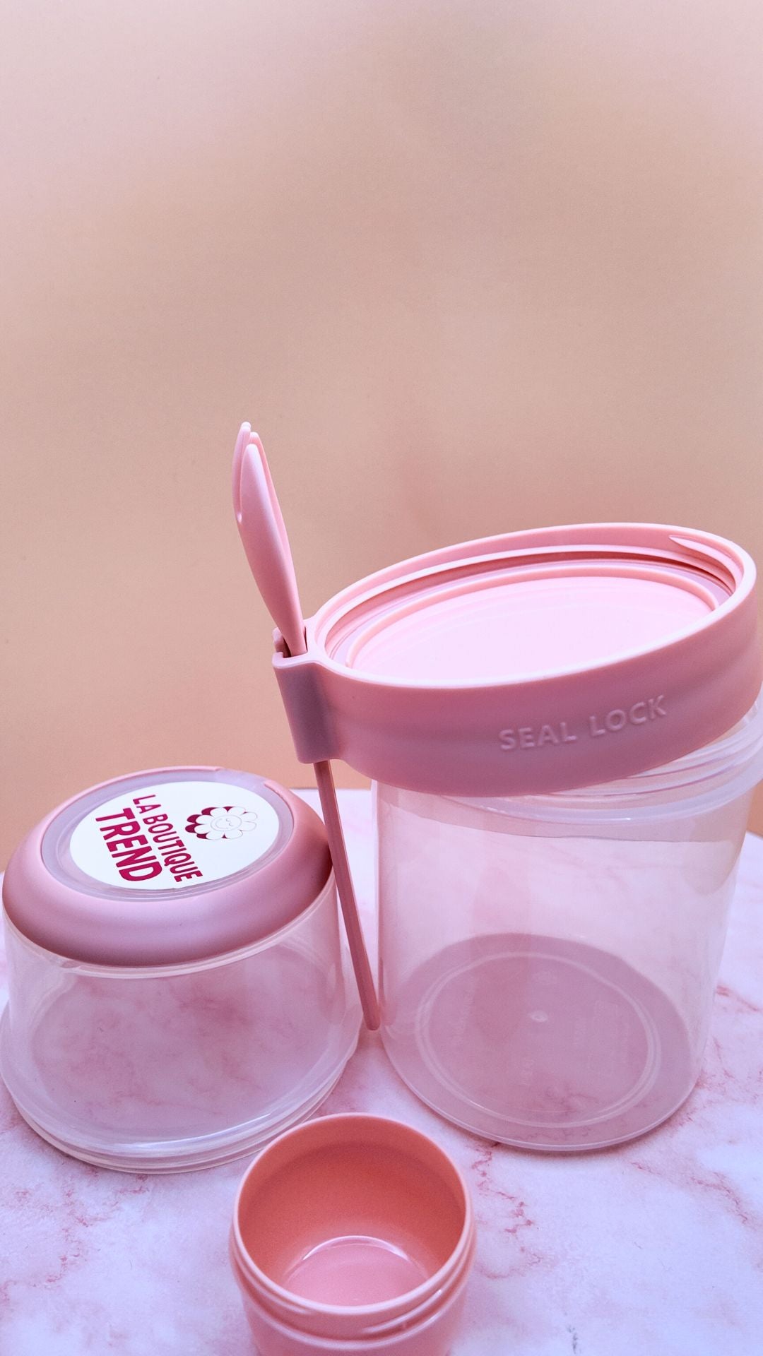 🥗 Pot à Salade — Édition Pretty Pink