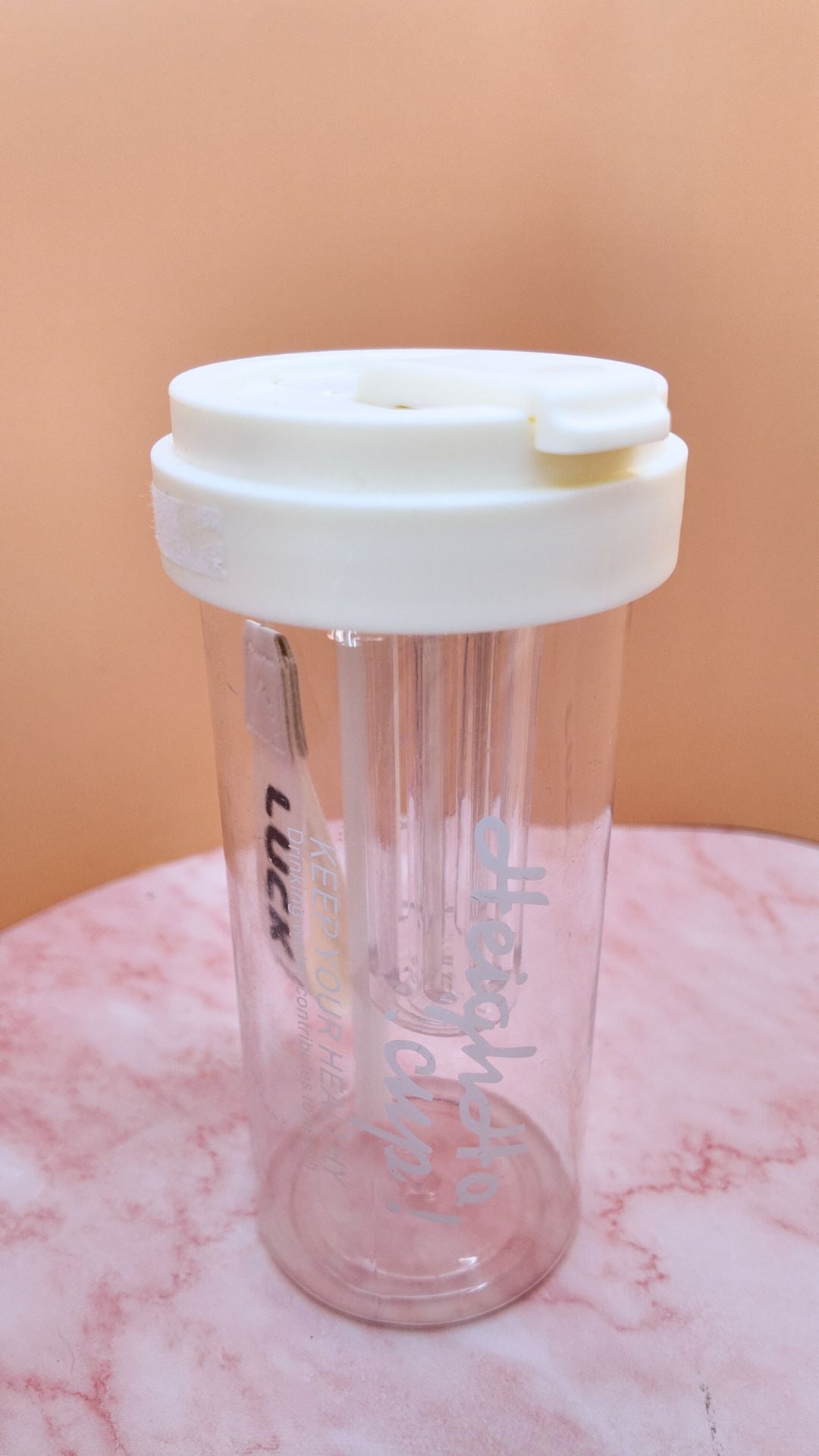 🥤 Gobelet « Aesthetic Cup » — Édition Crystal rose ou blanc
