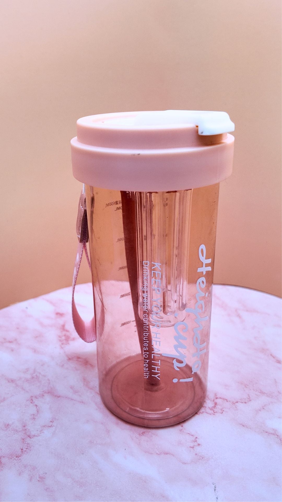 🥤 Gobelet « Aesthetic Cup » — Édition Crystal rose ou blanc