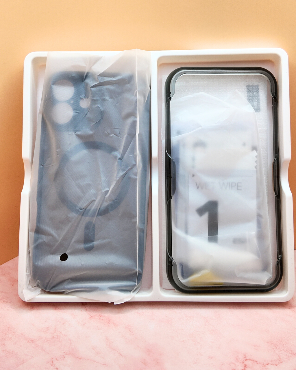 ✨ Coque iPhone MagSafe + Protection écran – Set complet ESR