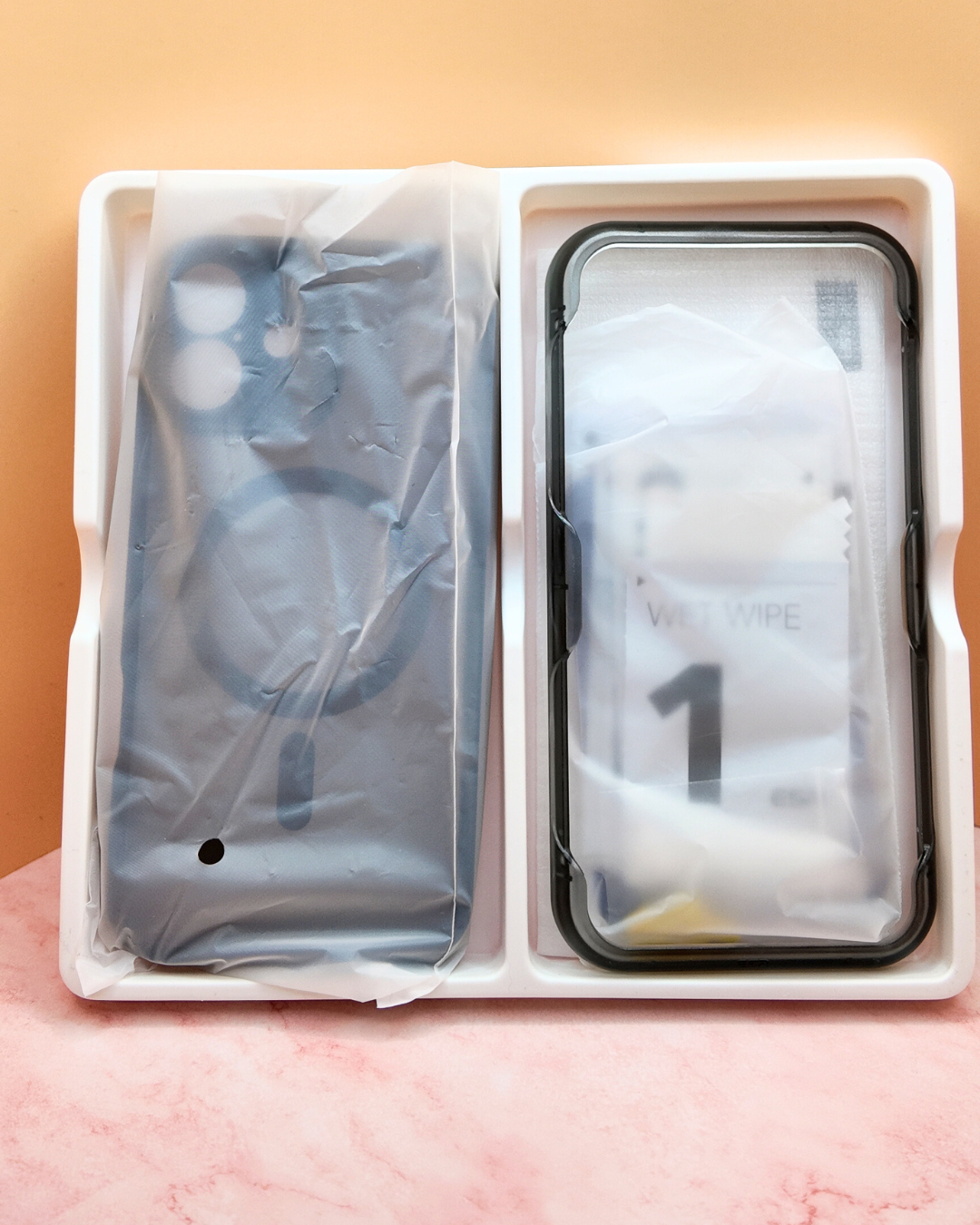 ✨ Coque iPhone MagSafe + Protection écran – Set complet ESR