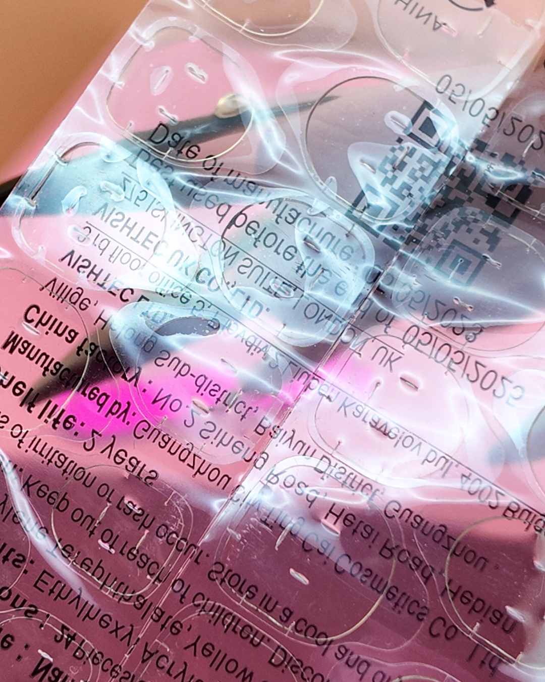 Pink Lava – Press On Nails 🔥💗