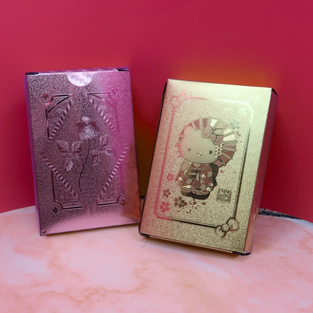 ✨ Cartes Gold Collector – Édition Hello Kitty & Rose Mystique
