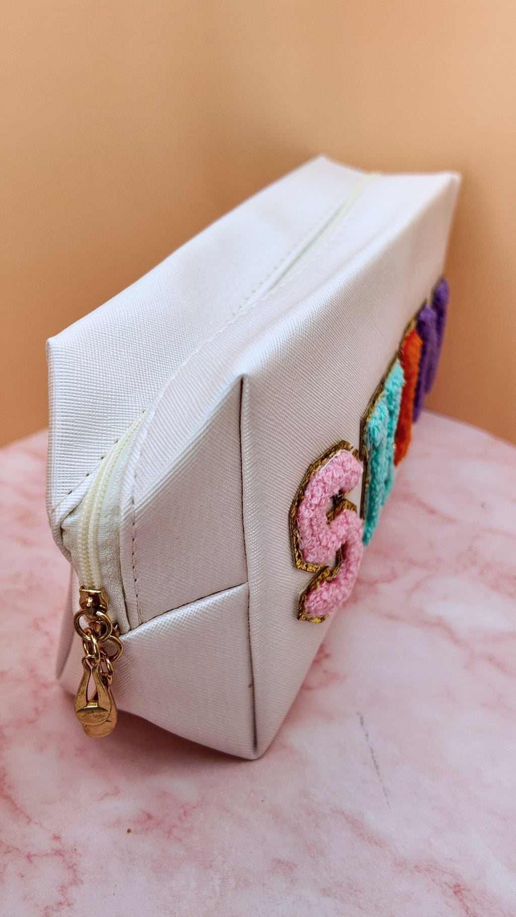 🌈 Trousse Brodée — Édition Color Pop