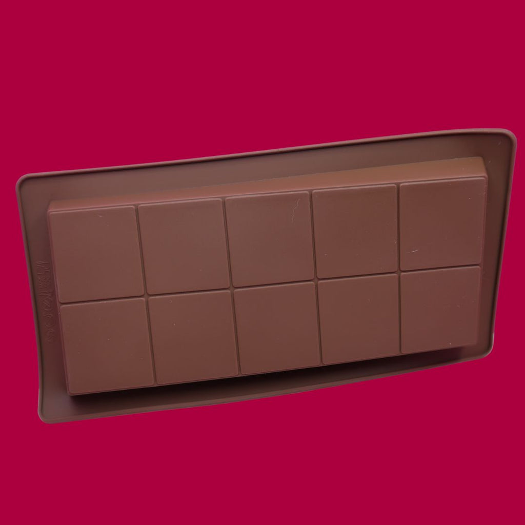 🍫 Moule tablette de chocolat – Silicone souple