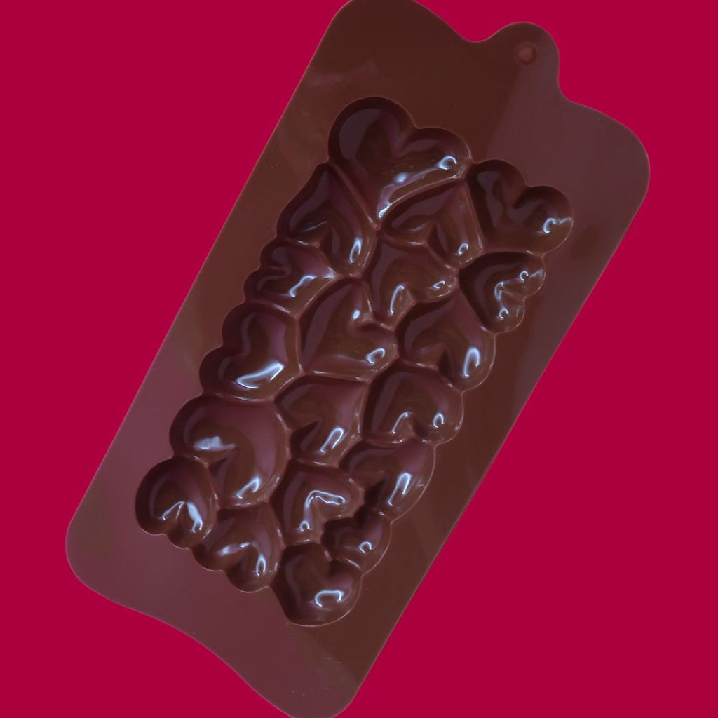 Moule tablette chocolat – Cœurs 💖
