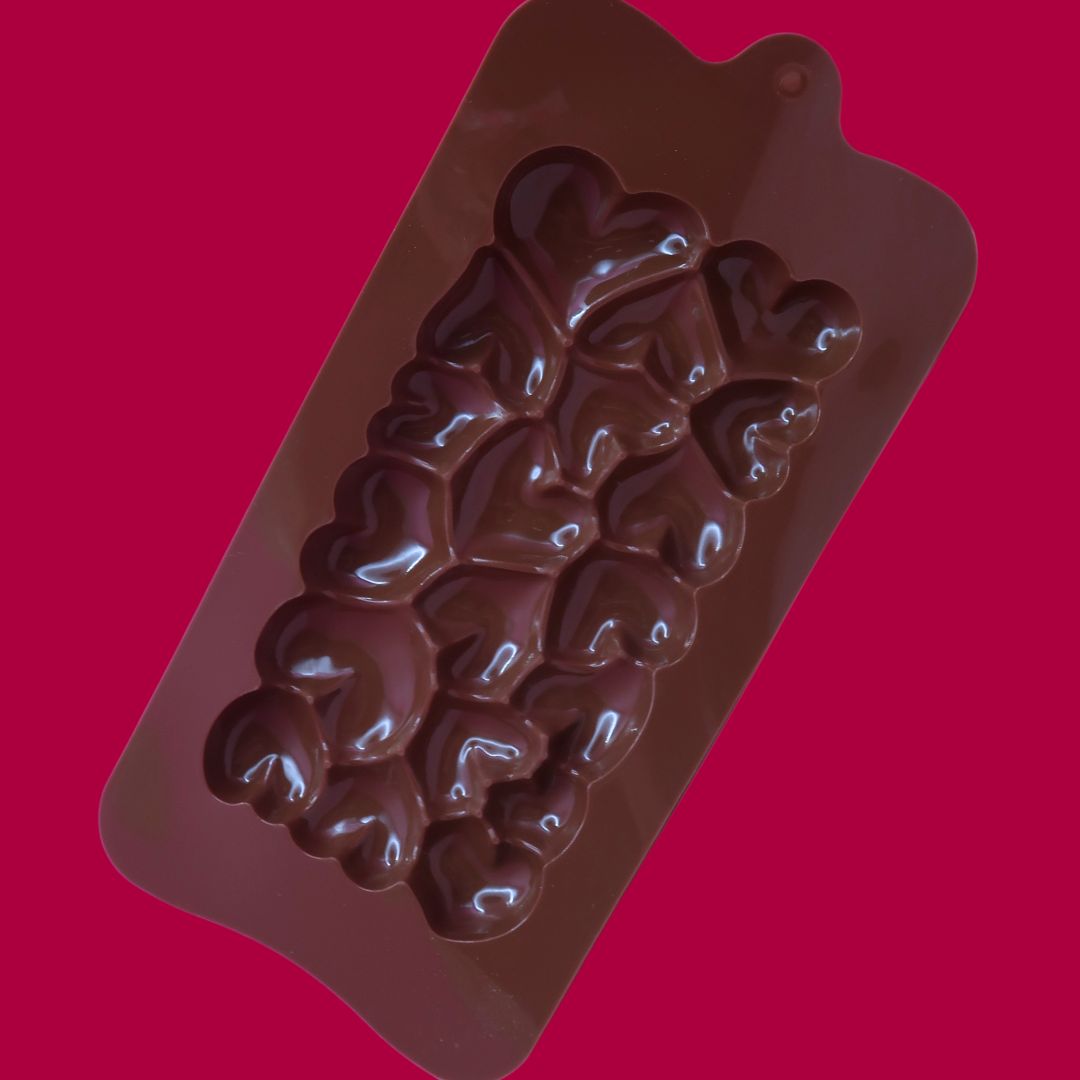 Moule tablette chocolat – Cœurs 💖