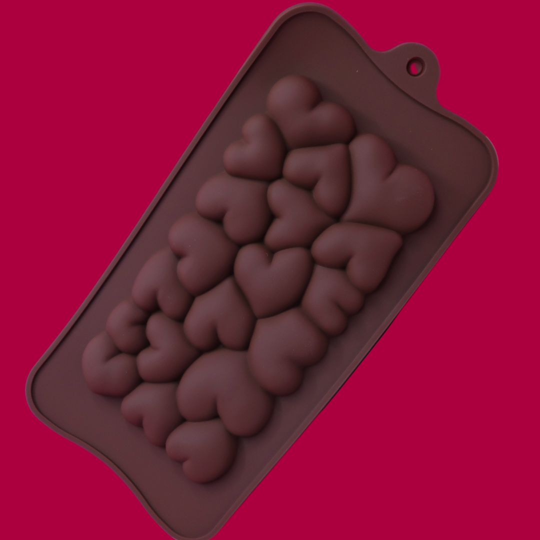 Moule tablette chocolat – Cœurs 💖