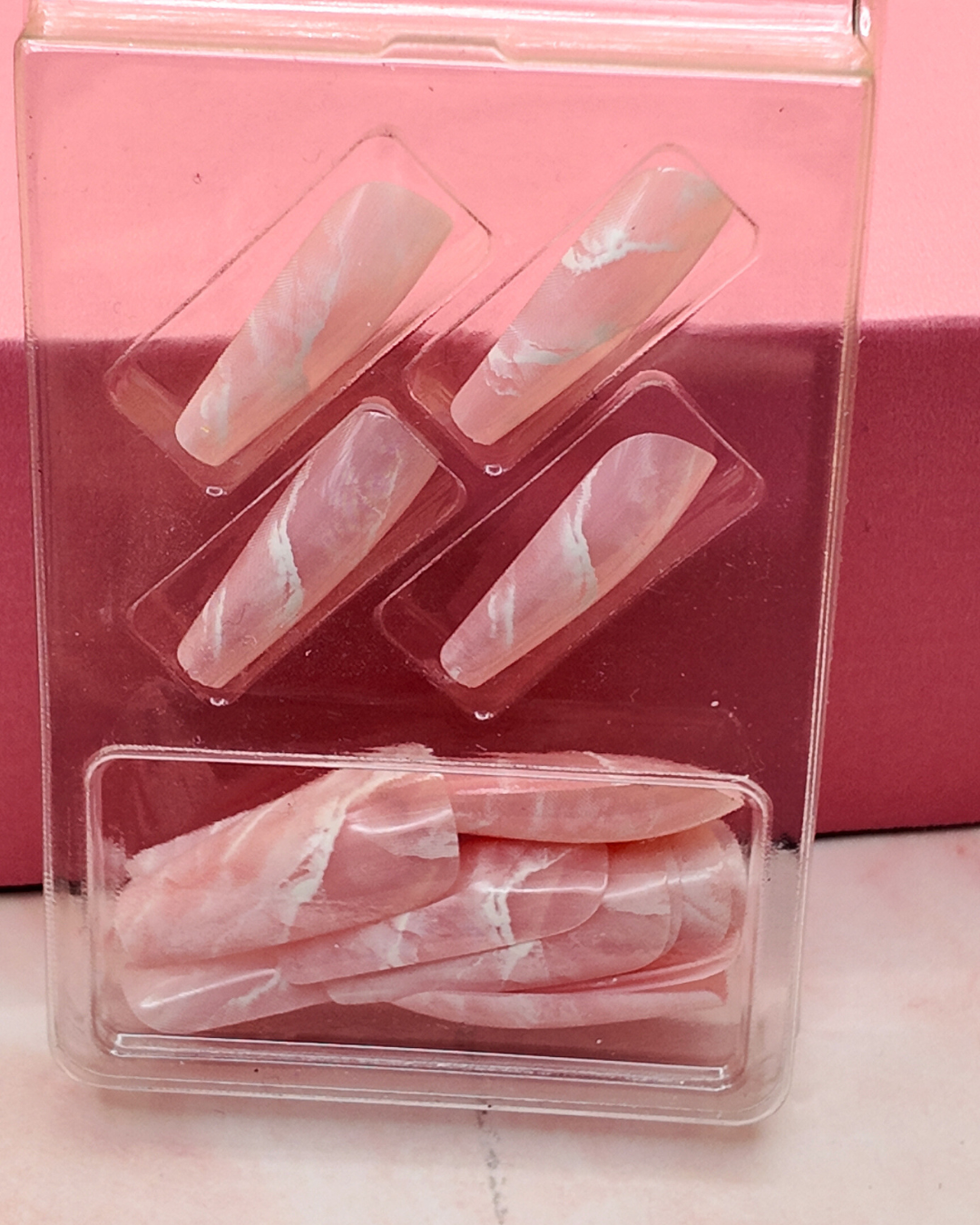 Rose Quartz – Press On Nails 💎🌸