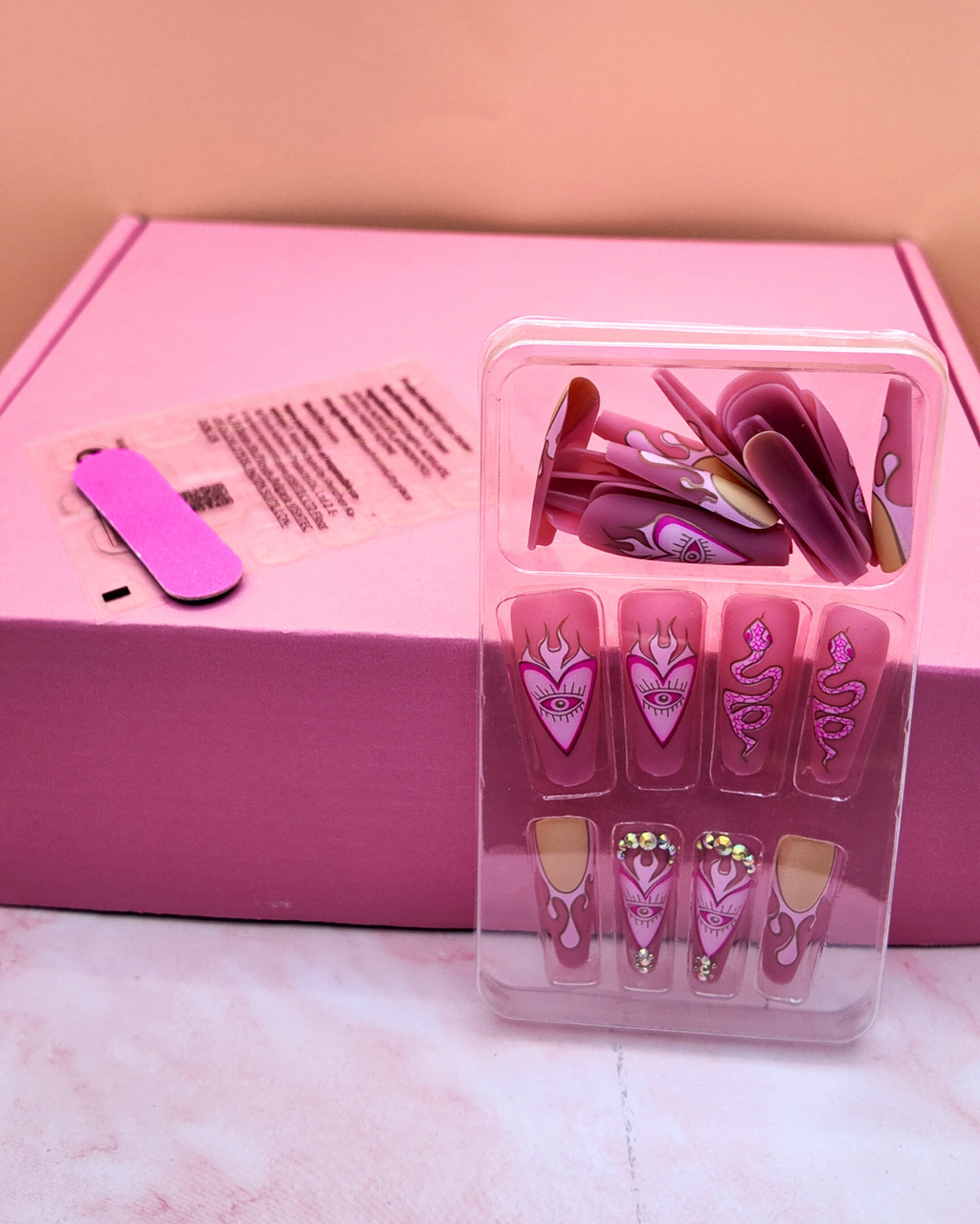 Pink Witch – Press On Nails 🔮💗