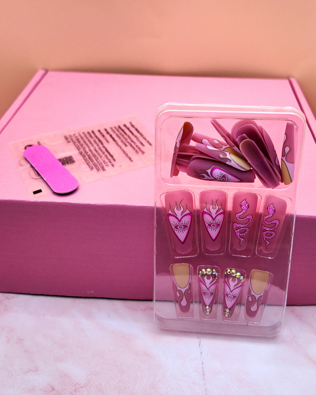 Pink Witch – Press On Nails 🔮💗