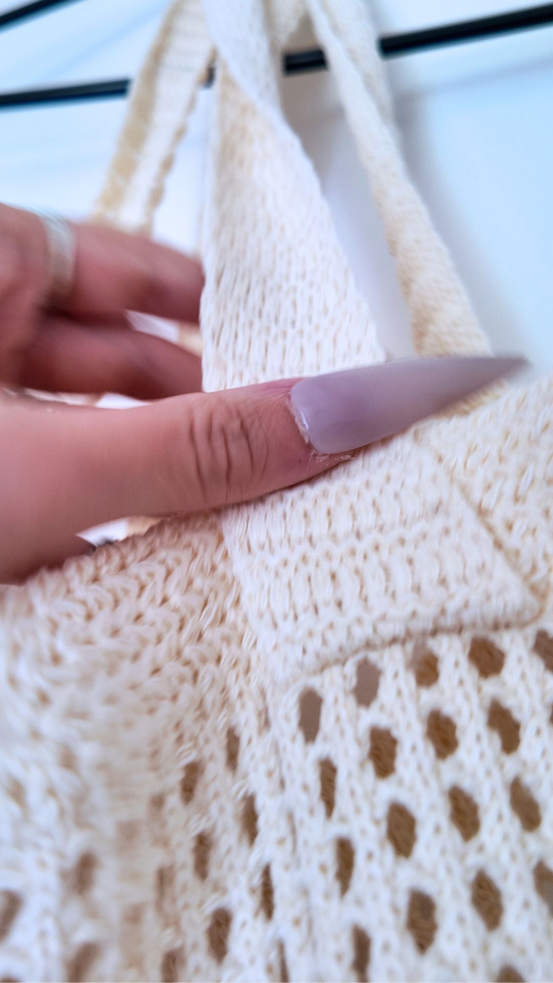 🧶 Sac en Crochet « Paris Milano » — Édition Summer Chic