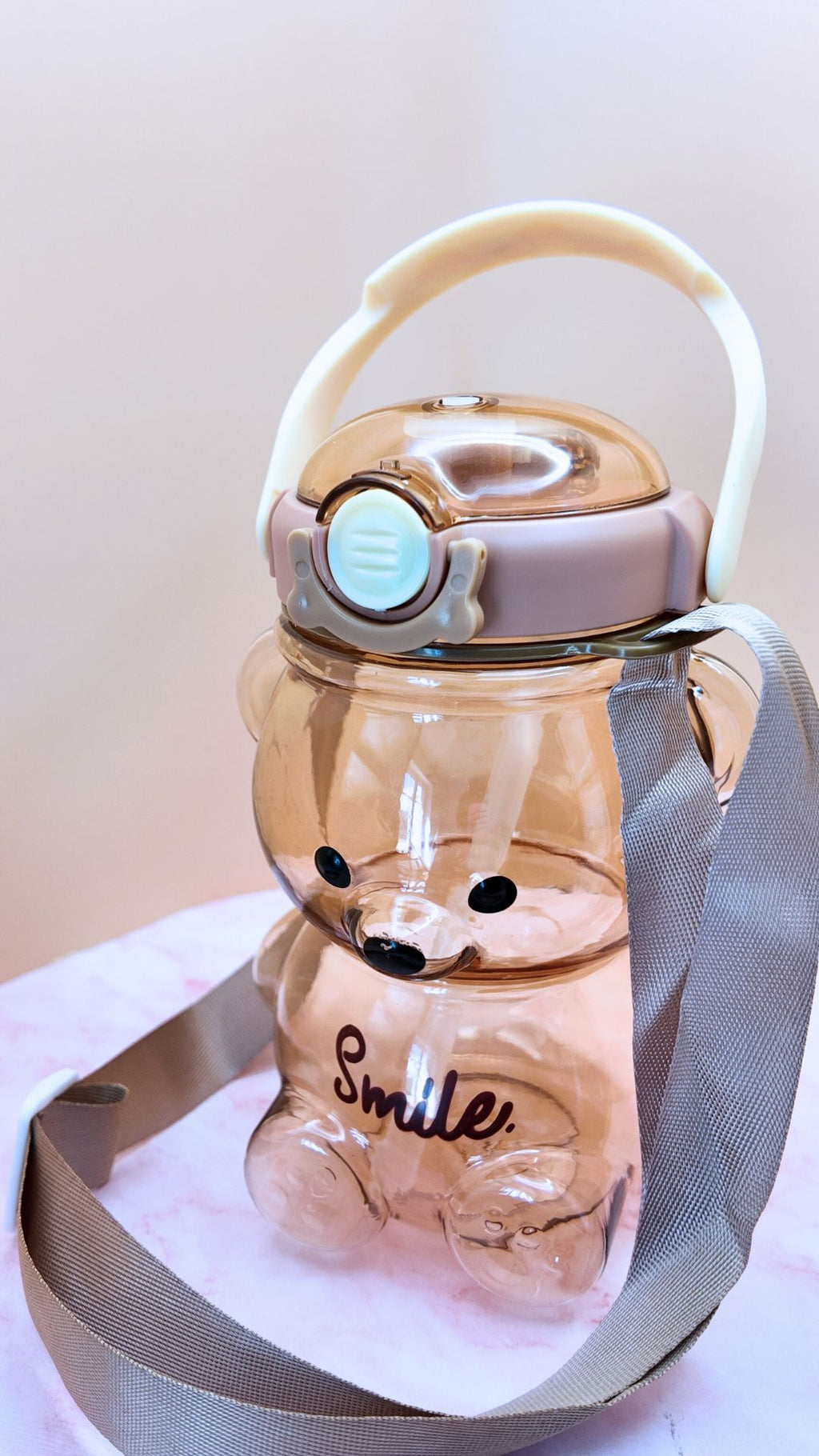 🧸 Gourde Ourson « Smile » — Édition Kawaii