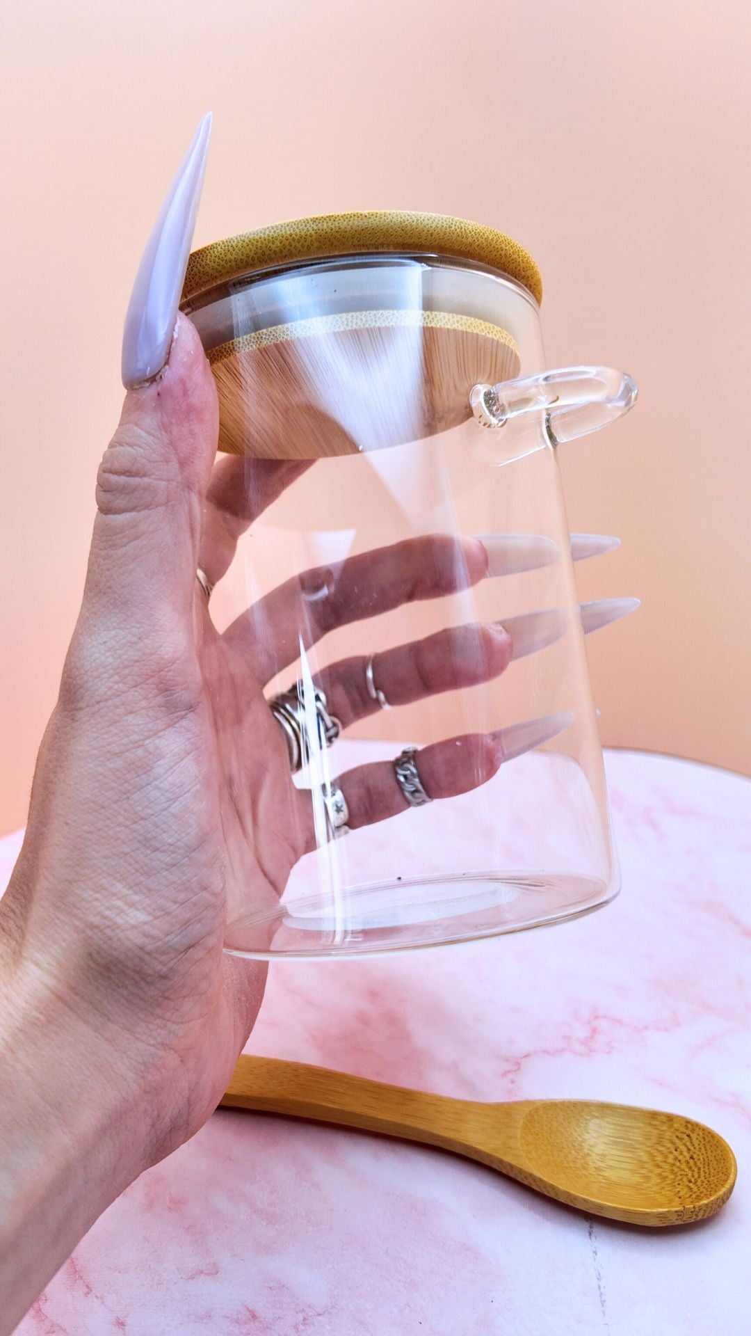 🥣 Pot à Overnight Oats — Édition Natural Chic