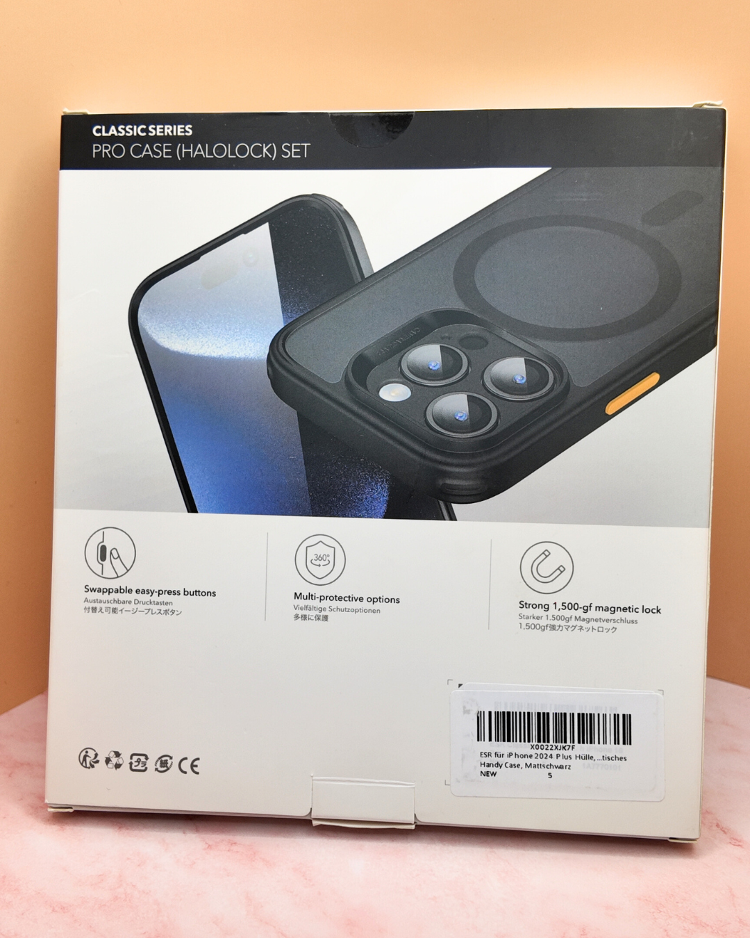 ✨ Coque iPhone MagSafe + Protection écran – Set complet ESR