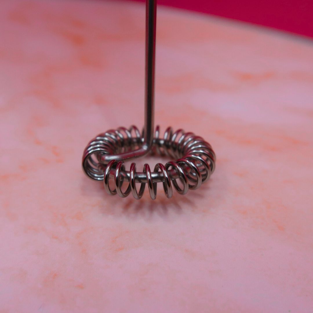 🌀 Mousseur à Lait Électrique – Rose ou Noir