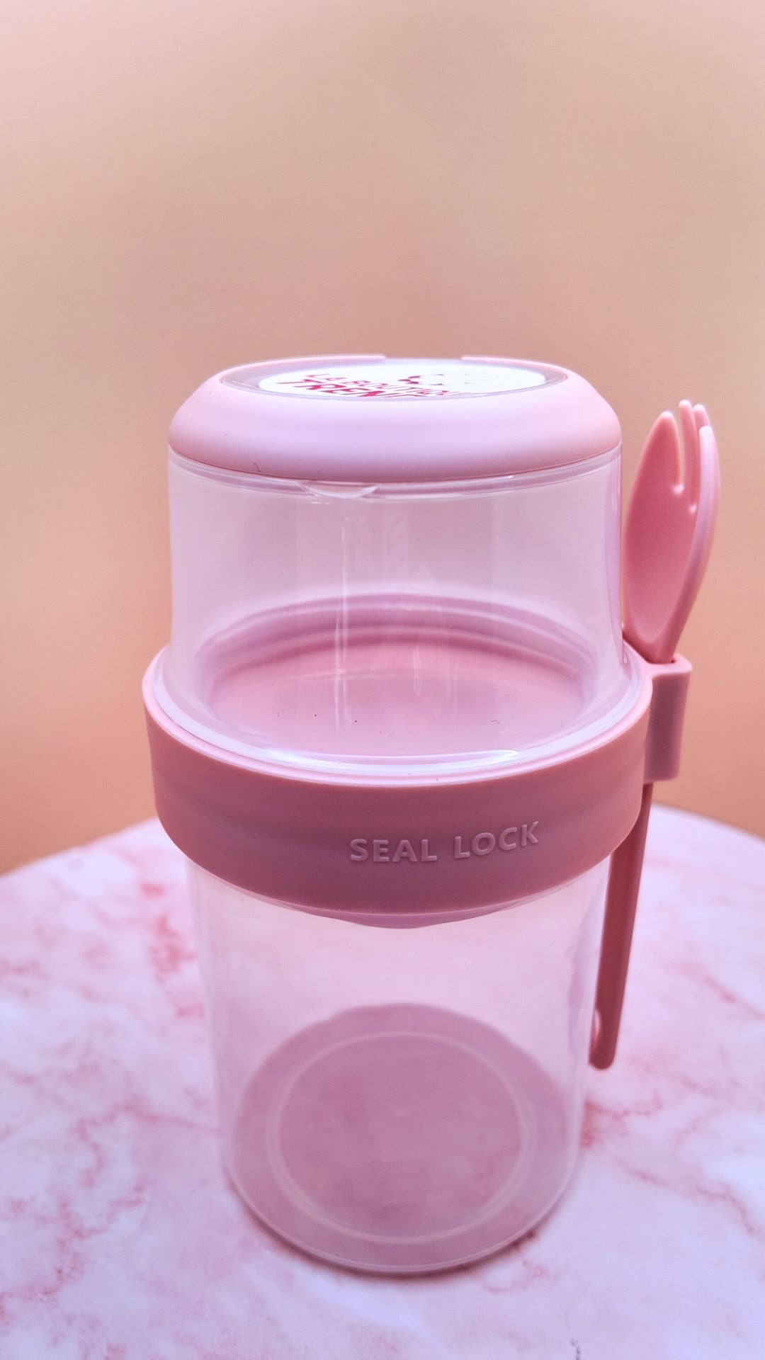 🥗 Pot à Salade — Édition Pretty Pink