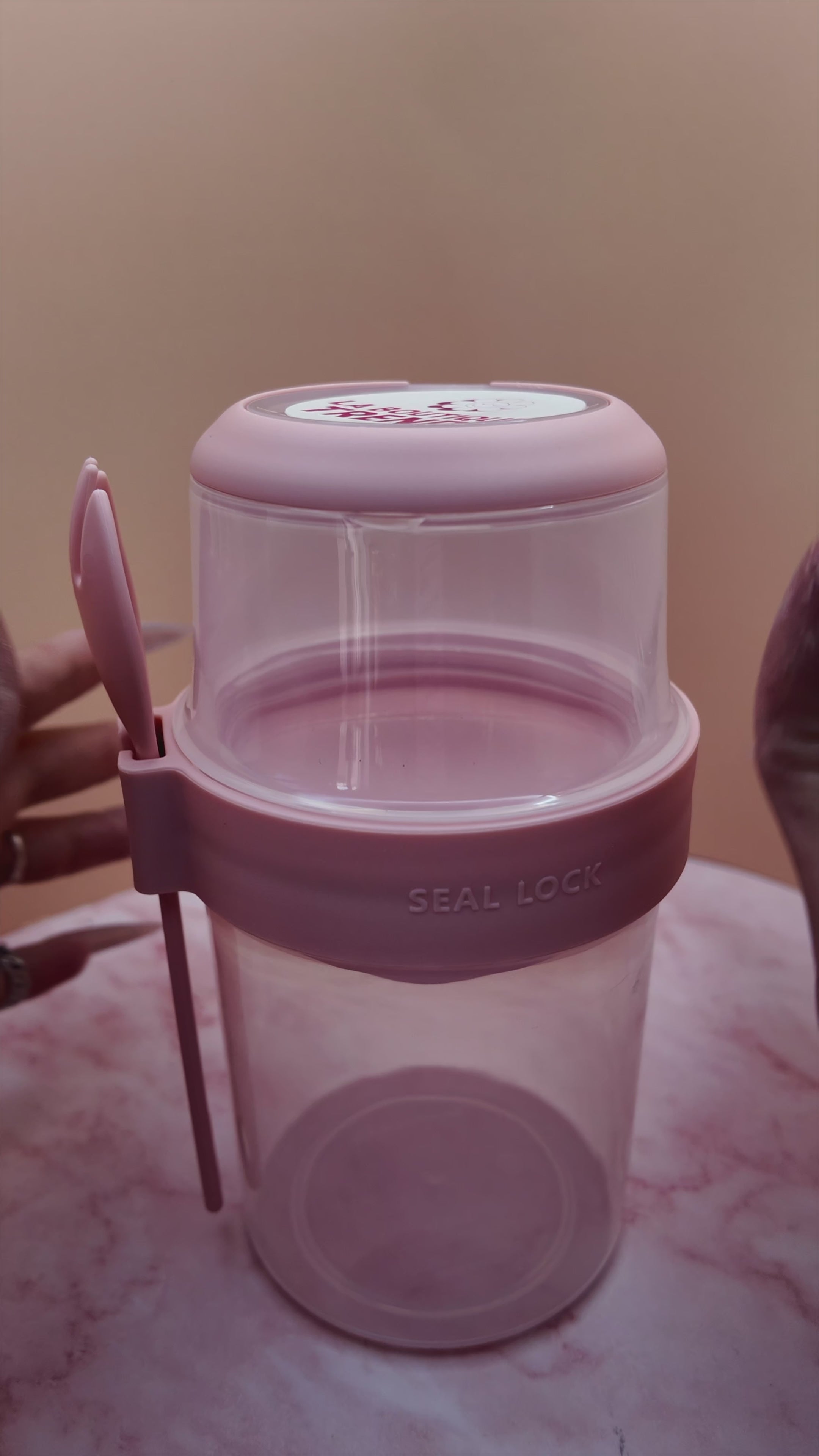 🥗 Pot à Salade — Édition Pretty Pink